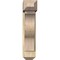 Ekena Millwork Funston Craftsman Rough Sawn Bracket w/ Offset Brace, Douglas Fir, 8"W x 24"D x 36"H BKT0806X24X36FST04RDF - alternate 2